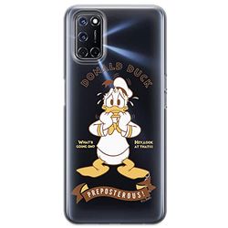 Ert Group Funda para teléfono móvil OPPO A92/ A72/ A52 Original y con Licencia Oficial de Disney con diseño Donald 004 Adaptada a la Forma del teléfono móvil, parcialmente Transparente