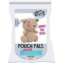 The Knitter Critters - Pouch Pals - Jimmy The Dog