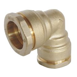 SOMATHERM FOR YOU - Paridade cotovelo de latão para tubos de PE D32 - tecnologia de montagem de uma maneira de garantir a instalação correta da conexão