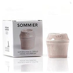 Sommier Soporte Para Cepillo Dental Rosa 1 Pz