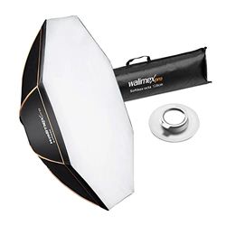 walimex pro Softbox Octagon Ø120 Visatec - Linea Arancione