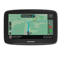 TomTom navigatie GO Classic 6", met premium TomTom Traffic en 3 maanden proefperiode Flitsmeldingen, kaart Europa, updates via WiFi en geïntegreerde omkeerbare houder