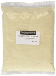 JustIngredients Essential Poudre de Ginseng Panax 250 g