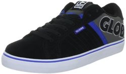 Globe Uniseks overpass-sneakers voor volwassenen, zwart zwart zwart houtskool kobalt 10896, 47 EU