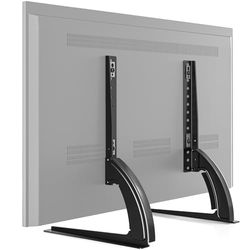 RFIVER Universele tv-standaard tv-poten met hoogteverstelling passen op de meeste 32-55 LCD LED flatscreen-inch tv's, tafelblad voetstuk tv-poten Max VESA tot 800x400mm