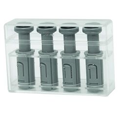 CanDo Digi-Flex Multi - 4 Additional Finger Buttons with Box - Silver (xx-heavy)