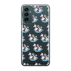 ERT GROUP mobiltelefonfodral för Samsung M13 4G/M23 5G/F23 originalt och officiellt licensierat Disney mönster Minnie 030 optimalt anpassad till formen på mobiltelefonen, gedeeltelijk transparant