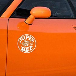 Autocollant en vinyle JDM pour fenêtre Motif Super Bee 15,2 cm x 15,2 cm