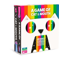Asmodee A Game of Cat & Mouth, Juego de Mesa, Divertido Juego de Fiesta de los Creadores de Exploding Kittens, 2 Jugadores, 7+ años, edición en Italiano