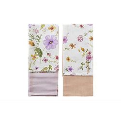 Set di panni DKD Home Decor cotone (2 pz)