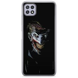 ERT GROUP etui na telefon Samsung A22 5G, case oryginalny i oficjalnie licencjonowany przez DC, wzór Joker 011, optymalnie dopasowane, plecki z TPU