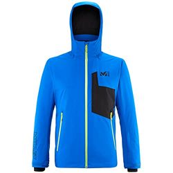 Millet - Stratton Jkt M - Giacca da Sci da Uomo - Membrana Dryedge Impermeabile e Traspirante - Sci - Blu/Nero