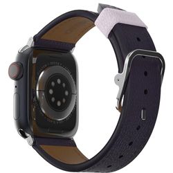 OtterBox Correa de Reloj Symmetry Cactus Leather para Apple Watch 41/40/38mm, Correa de Tacto Suave y Resistente al Desgaste para Apple Watch, Morado