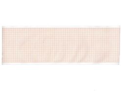 Gima 32980 - Rollo de papel térmico Ecg, cuadrícula naranja, 90 mm x 28 m