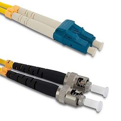 Qoltec Optic Patchcord LC/UPC - ST/UPC SM 9/125 G652D 5m