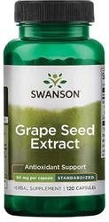 Swanson - Grape Seed Extract | Antioxidant and Cardiovascular Support - 120 Capsules