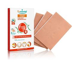 Puressentiel Muscles & Joints Heating Patches (3 Patches) - Soothe muscular tensions & sensitive joints - 8H warmth feeling - 100% natural origin - Pure essential oils - Wintergreen - Cuttable patches