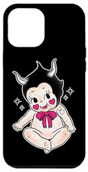 Carcasa para iPhone 15 Plus Kewpie Baby Taurus Zodiac Bull - Flash de tatuaje tradicional