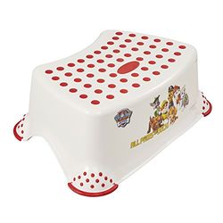 keeeper Banqueta escada patrulha canina, de 18 meses a 10 anos, antiderrapante, tomek, branco