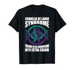 Consapevolezza della sindrome di Cornelia De Lange Maglietta