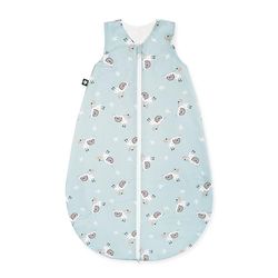 Julius Zöllner Sommarsovsäck Jersey, 0,5 TOG, tvättbar vid 60 °C, tillverkad i Tyskland, OEKO TEX Standard 100, snigel, storlek 80/86