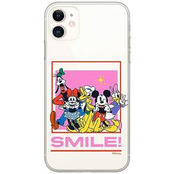 ERT GROUP etui na telefon Iphone 11, case oryginalny i oficjalnie licencjonowany przez Disney, wzór Disney Friends 014, optymalnie dopasowane, plecki z TPU częściowo przeźroczyste