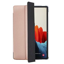 Hama Hoes voor Samsung Galaxy Tab S7 11 inch en S-Pen (opklapbare tabletcase, beschermhoes met standfunctie, transparante achterkant, magnetische hoes met Auto Wake/Sleep) roze