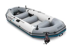 INTEX 68376, Mariner 4, Barca insuflável com 2 remos, 328 x 145 x 48 cm