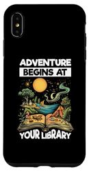 iPhone XS Max Reading Is Out There Adventure Begins At Your Library Summer Case