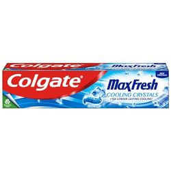 Colgate Max Fresh Toothpaste with Cooling Crystals 125ml - fresh breath toothpaste - Fresh FX technology for 10X longer lasting cooling* - helps to fight cavities - keeps teeth white