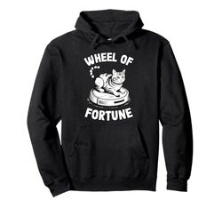 Wheel Of Fortune Robot Vacuum Cleaner Funny Cat Pullover Hoodie