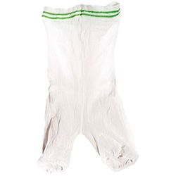 Janilec HCI024-GN - Pantaloni a rete, taglia XL, colore: verde (confezione da 5)