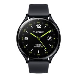 Xiaomi Watch 2 Smartwatch, 1,43" AMOLED Display mit Always-On-Funktion, Schlaf-, Puls- und Sport-Tracking, Wear OS by Google, Schwarz