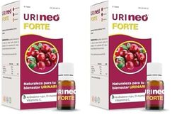 NEO | Urineo Forte | D-Manosa y Arándano Rojo Americano | 7 Viales Monodosis | con Vitamina C | Ayuda a Disminuir la Cistitis e Infecciones Urinarias en Fase Avanzada | Bienestar del Tracto Urinario