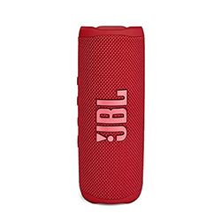 JBL Flip 6 Speaker Bluetooth Portatile, Cassa Altoparlante Impermeabile e Antipolvere IPX67, Compatibile con JBL PartyBoost, Fino a 12h di Autonomia, Rosso