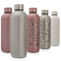 T&N Roestvrijstalen drinkfles Classique 500 ml - zilver