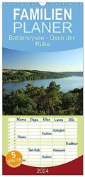 Familienplaner 2024 - Baldeneysee - Oase der Ruhe mit 5 Spalten (Wandkalender, 21 x 45 cm) CALVENDO: Baldeneysee, jedes Mal anders, immer schön