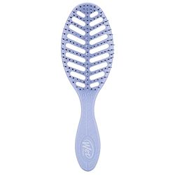 Wet Brush Go Green Speed Dry Brosse à cheveux violette – Design ventilé et poils HeatFlex ultra doux – Poignée ergonomique pour gérer les nœuds et les cheveux incontrôlables – Accessoires pour cheveux