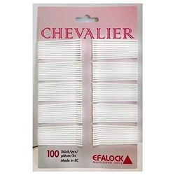 Efalock Chevalier hårklöver Vita 5 cm
