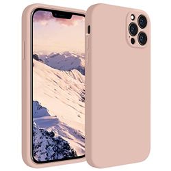 Siliconen hoesje voor iPhone 11 Pro Max, krasbestendig, schokbestendig, compatibel met iPhone 11 Pro Max, 6,5 inch, paars roze