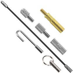 C.K MightyRods Pro kabelstangen 7-delig accessoirepakket inclusief haak, ring en geslachtswisselaar, elektrische draadtrekker, elektrische kabeltoegang, trekstangen voor elektricien, elektriciens