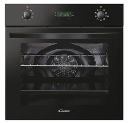 Candy FIDC B676 Built In Electric Multifunctional Single Oven, Fan Oven, 65 Litre capacity, 9 functions, enamel interior, Aquactiva steam cleaning, 60cm