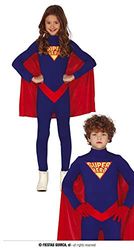 Fiestas GUiRCA Déguisement de super-héros pour Enfant Garçon 5-6 ans