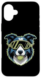 Border Collie With Tennis Ball Enthusiasm Case for iPhone 16 Plus
