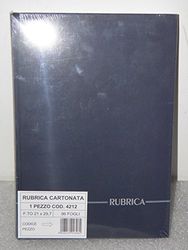 RUBRICA CARTONATA A4 96ff. 1R x1