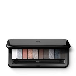 KIKO Milano - Soft Nude Eyeshadow Palette 03, Paleta De 10 sombras De Ojos Con Múltiples Acabados, Perlado, Mate Y Metalizado