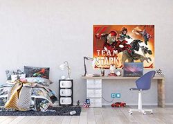 AG Design Marvel Iron Man, Paper photomural, 160x115 cm-1 Part, Multi-Colour, 0.1 x 160 x 115 cm