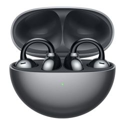 HUAWEI FreeClip écouteurs, écouteurs sans Fil, Bluetooth, 8 Heures d'autonomie, Écoute Ouverte subversive, Ajustement sûr, Confort de Port Optimal, avec iOS, Android et Windows, IP54, Noir