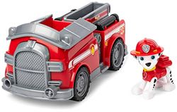 PAW Patrol - Marshall - Brandweerauto - Speelgoedvoertuig met actiefiguur