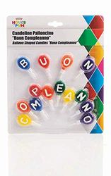 Velas globo de feliz cumpleaños